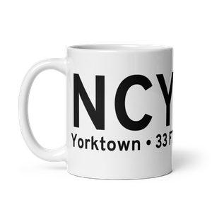 Yorktown (NCY) Airport Mug
