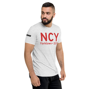 Yorktown (NCY) Airport Tri-blend T-Shirt