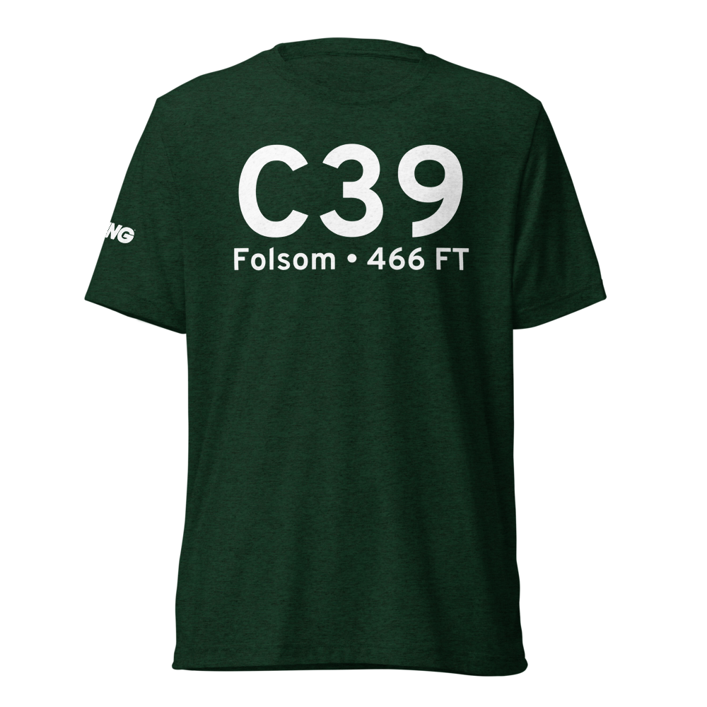 Folsom (C39) Airport Tri-blend T-Shirt 