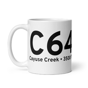 Cayuse Creek (2ID7) Airport Mug