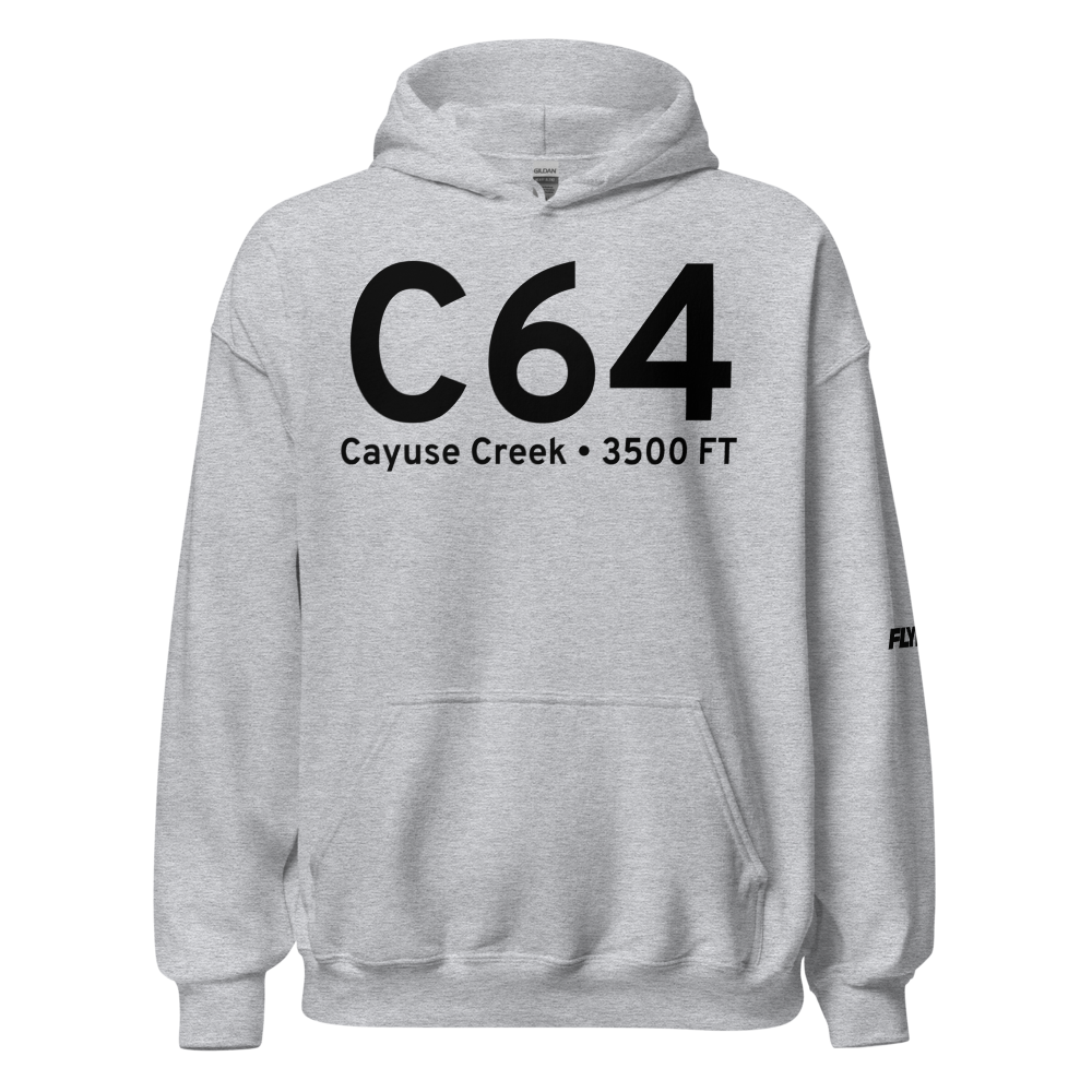 Cayuse Creek (2ID7) Airport Hoodie Sweatshirt 
