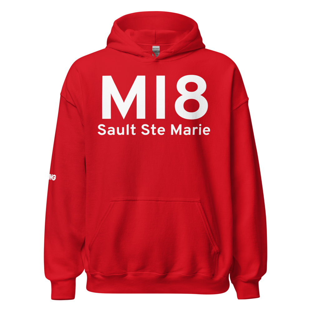 Sault Ste Marie (US-1213) Airport Hoodie Sweatshirt 