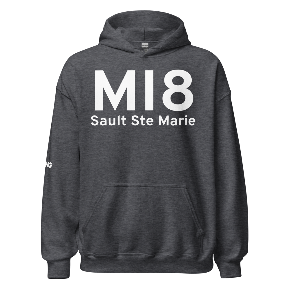 Sault Ste Marie (US-1213) Airport Hoodie Sweatshirt 