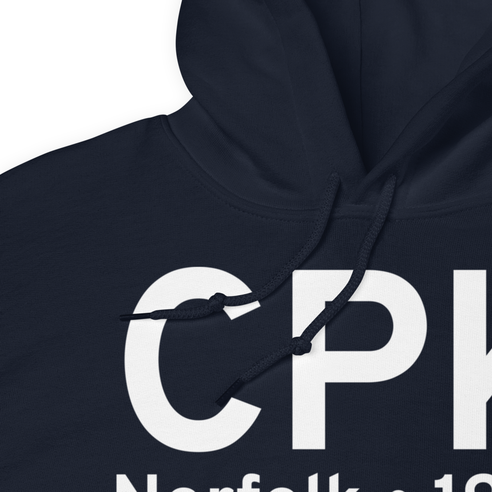 Norfolk (KCPK) Airport Hoodie Sweatshirt 