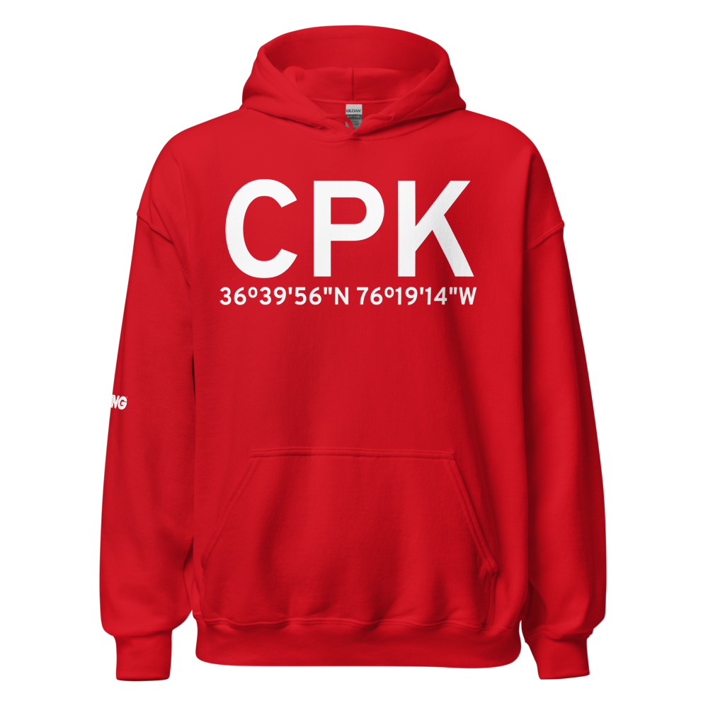 Norfolk (KCPK) Airport Hoodie Sweatshirt 