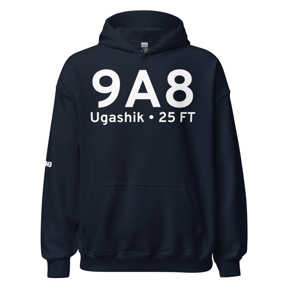 Ugashik (9A8) Airport Hoodie Sweatshirt 