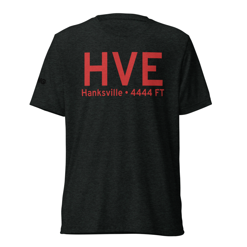 Hanksville (KHVE) Airport Tri-blend T-Shirt 