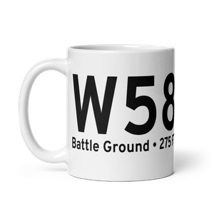 Battle Ground (W58) Airport Mug