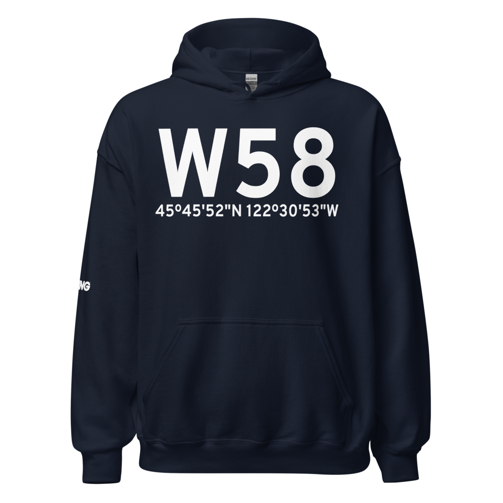 Battle Ground (W58) Airport Hoodie Sweatshirt 