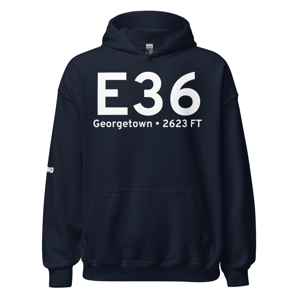 Georgetown (E36) Airport Hoodie Sweatshirt 