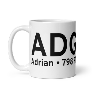 Adrian (KADG) Airport Mug