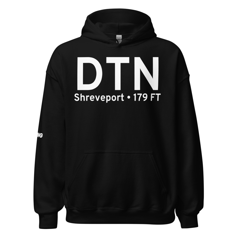 Shreveport (KDTN) Airport Hoodie Sweatshirt 