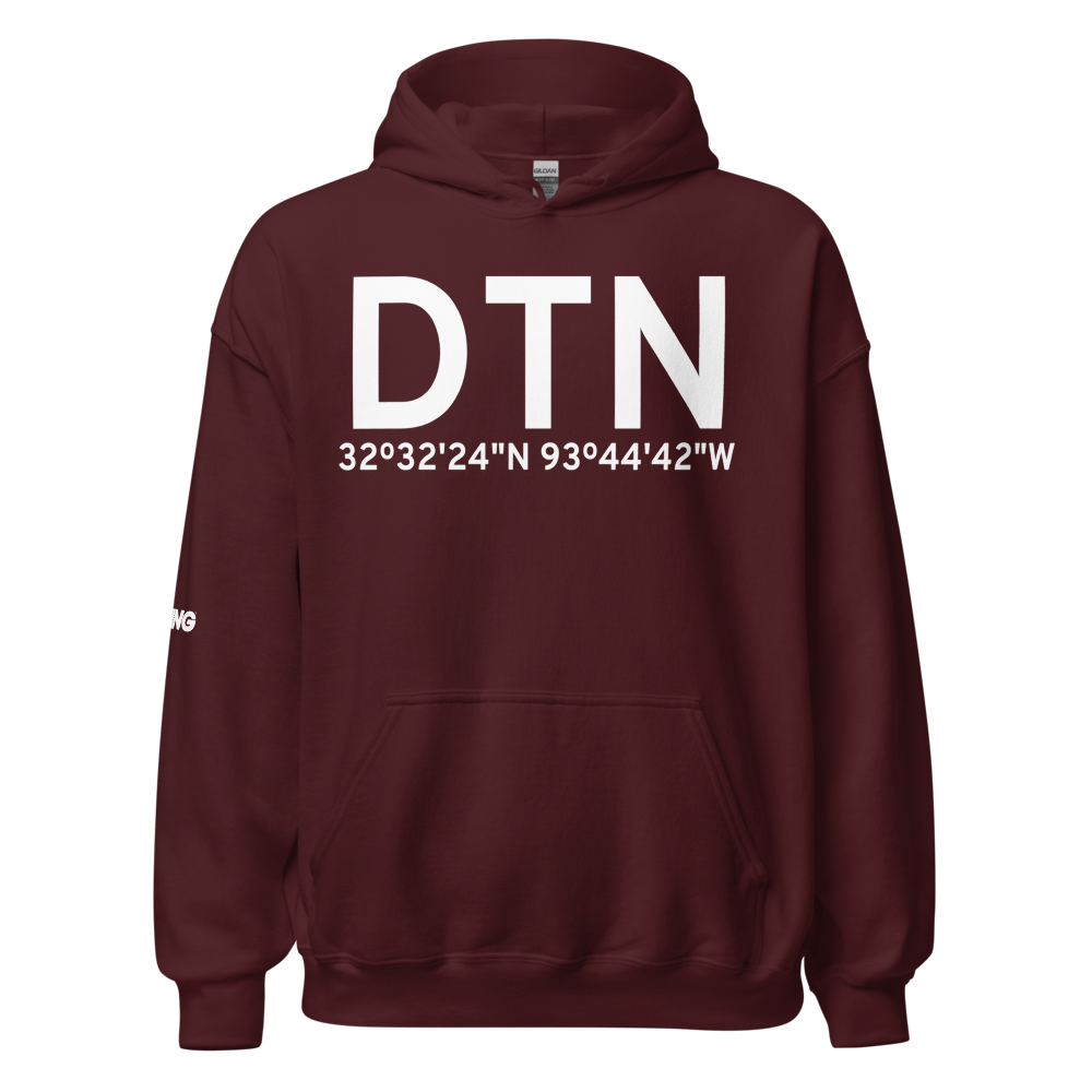 Shreveport (KDTN) Airport Hoodie Sweatshirt 