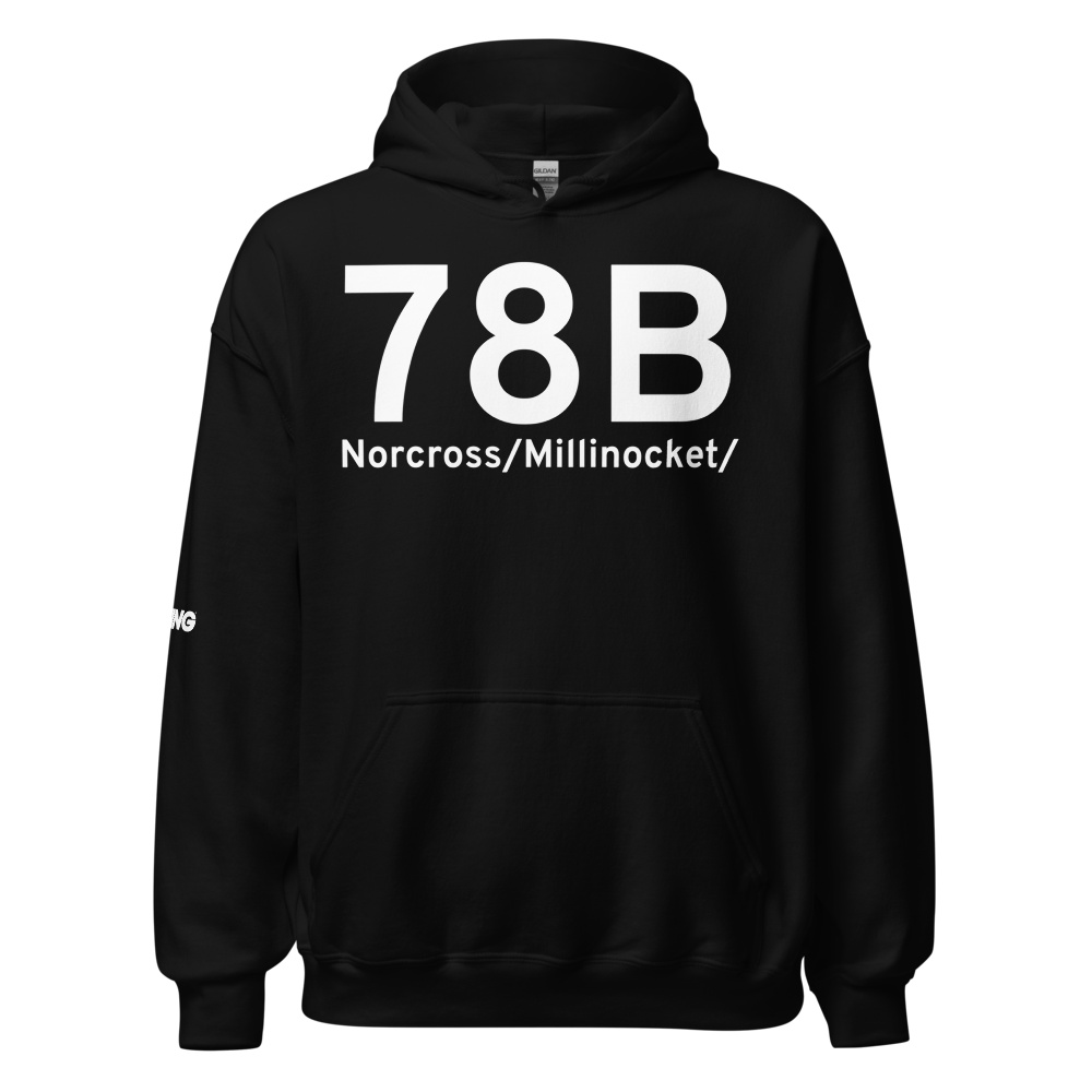 Norcross/Millinocket/ (78B) Airport Hoodie Sweatshirt 