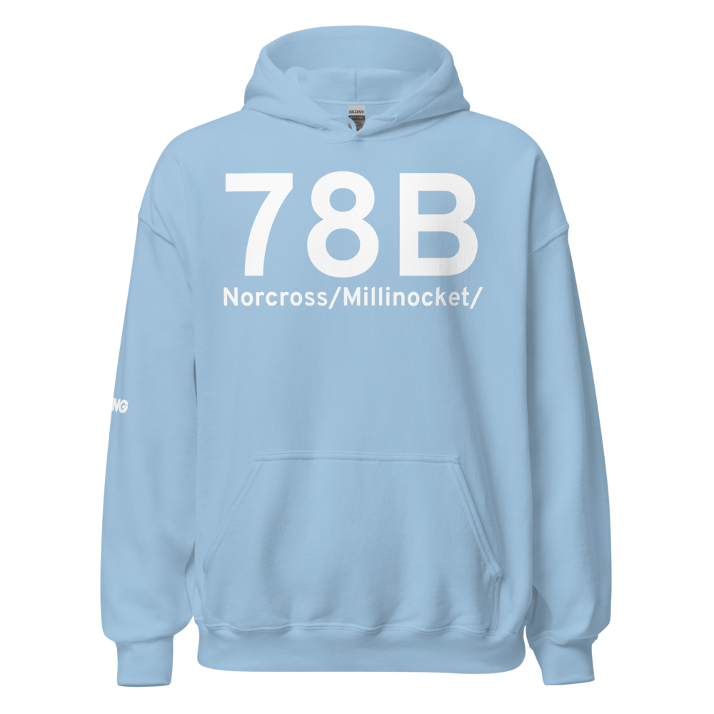 Norcross/Millinocket/ (78B) Airport Hoodie Sweatshirt 