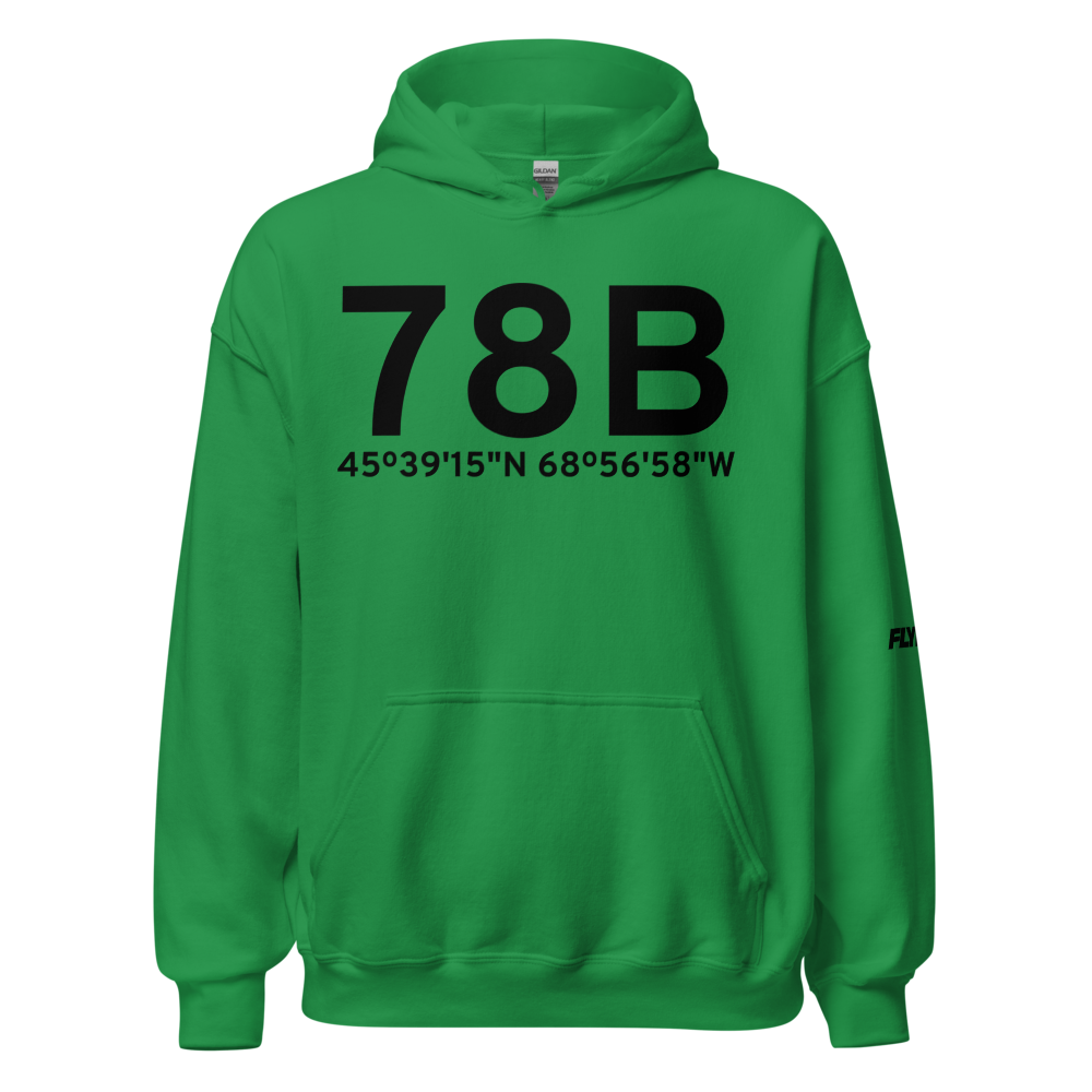 Norcross/Millinocket/ (78B) Airport Hoodie Sweatshirt 