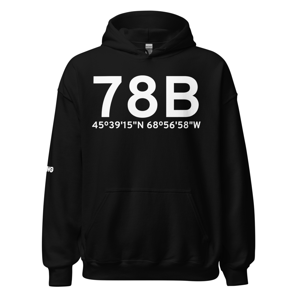 Norcross/Millinocket/ (78B) Airport Hoodie Sweatshirt 