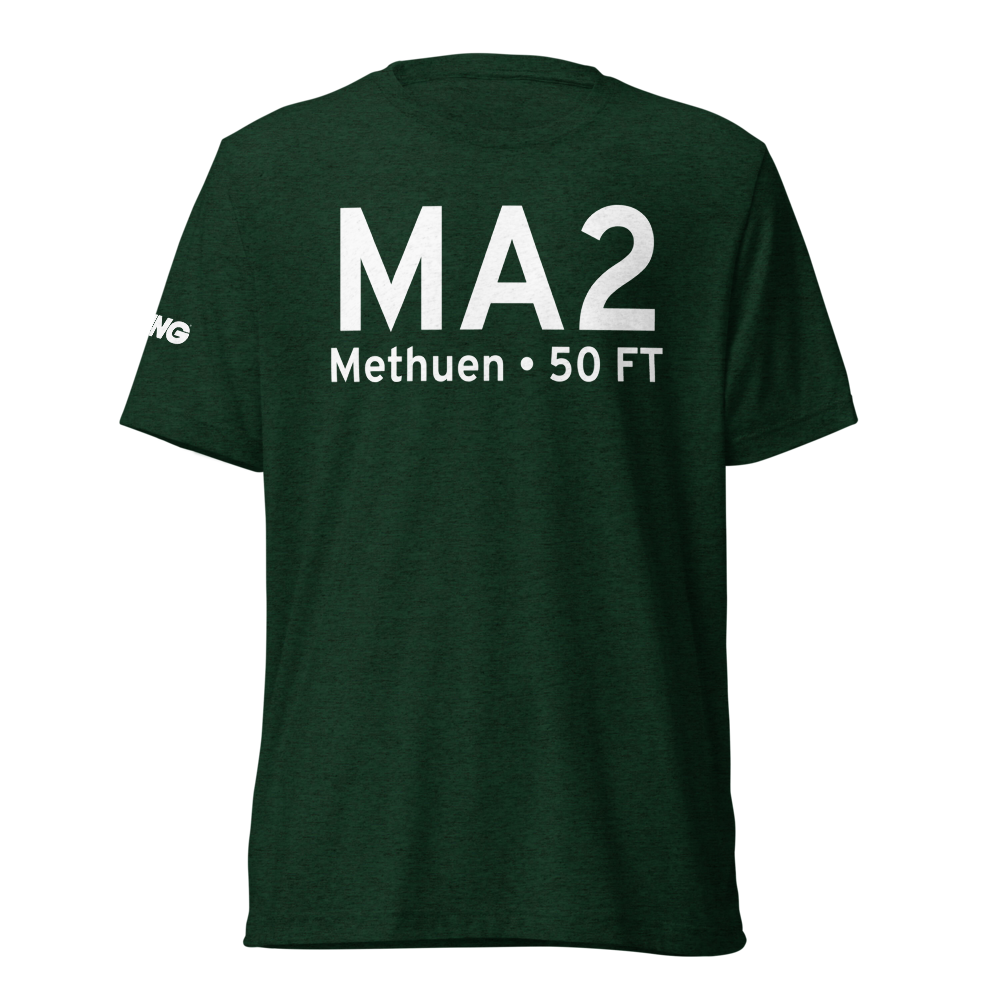 Methuen (MA2) Airport Tri-blend T-Shirt 