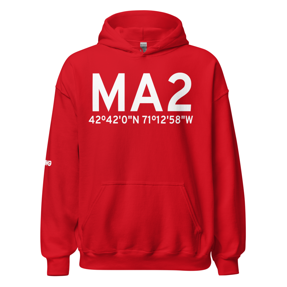 Methuen (MA2) Airport Hoodie Sweatshirt 