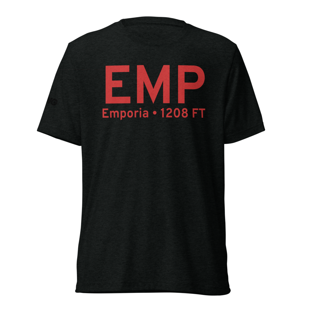 Emporia (KEMP) Airport Tri-blend T-Shirt 