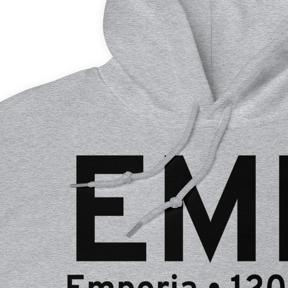 Emporia (KEMP) Airport Hoodie Sweatshirt 
