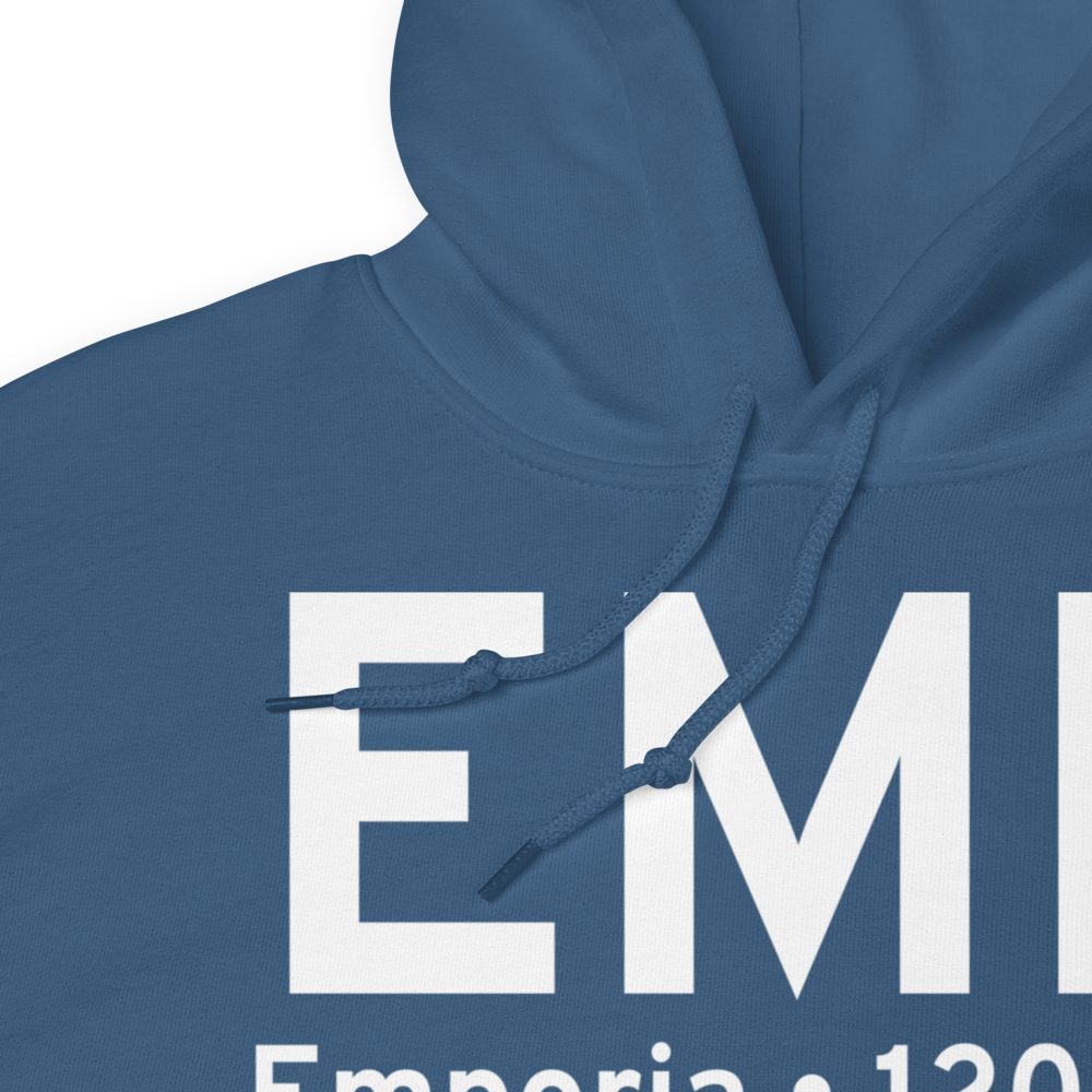 Emporia (KEMP) Airport Hoodie Sweatshirt 