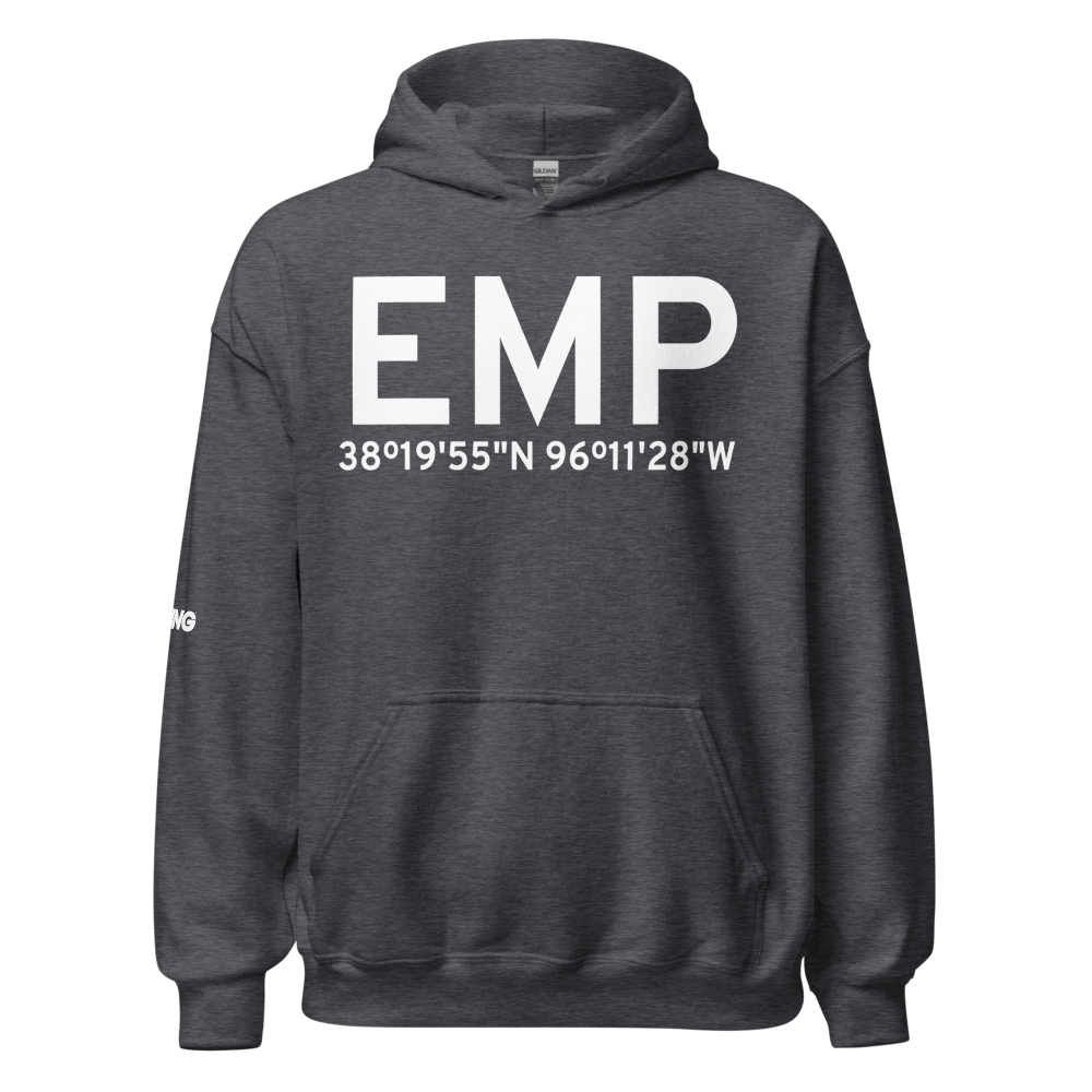 Emporia (KEMP) Airport Hoodie Sweatshirt 