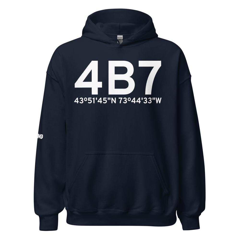 Schroon Lake (K4B7) Airport Hoodie Sweatshirt 