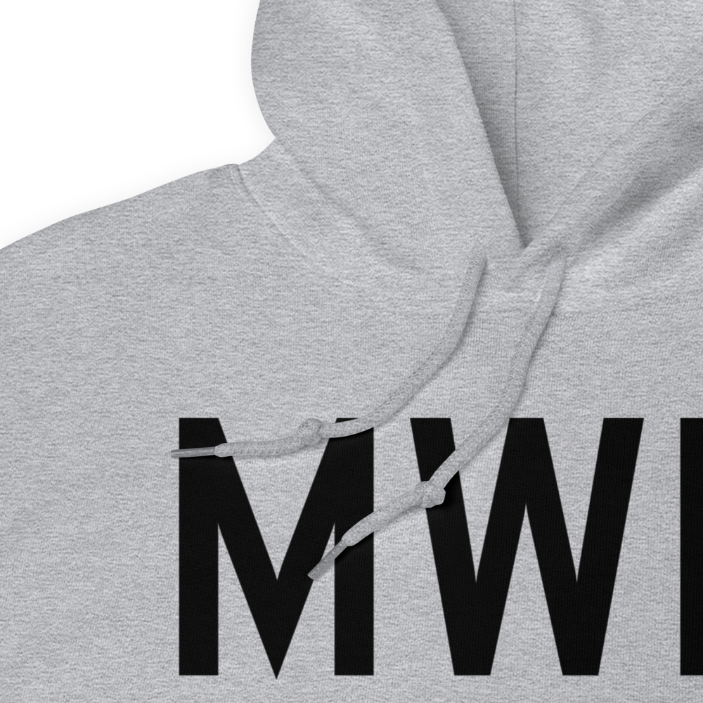 Mount Airy (KMWK) Airport Hoodie Sweatshirt 