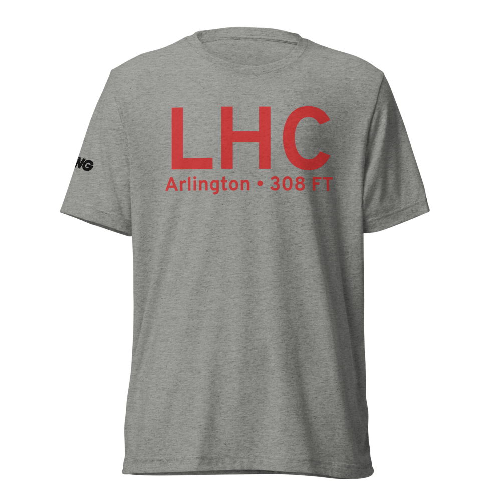 Arlington (KLHC) Airport Tri-blend T-Shirt 