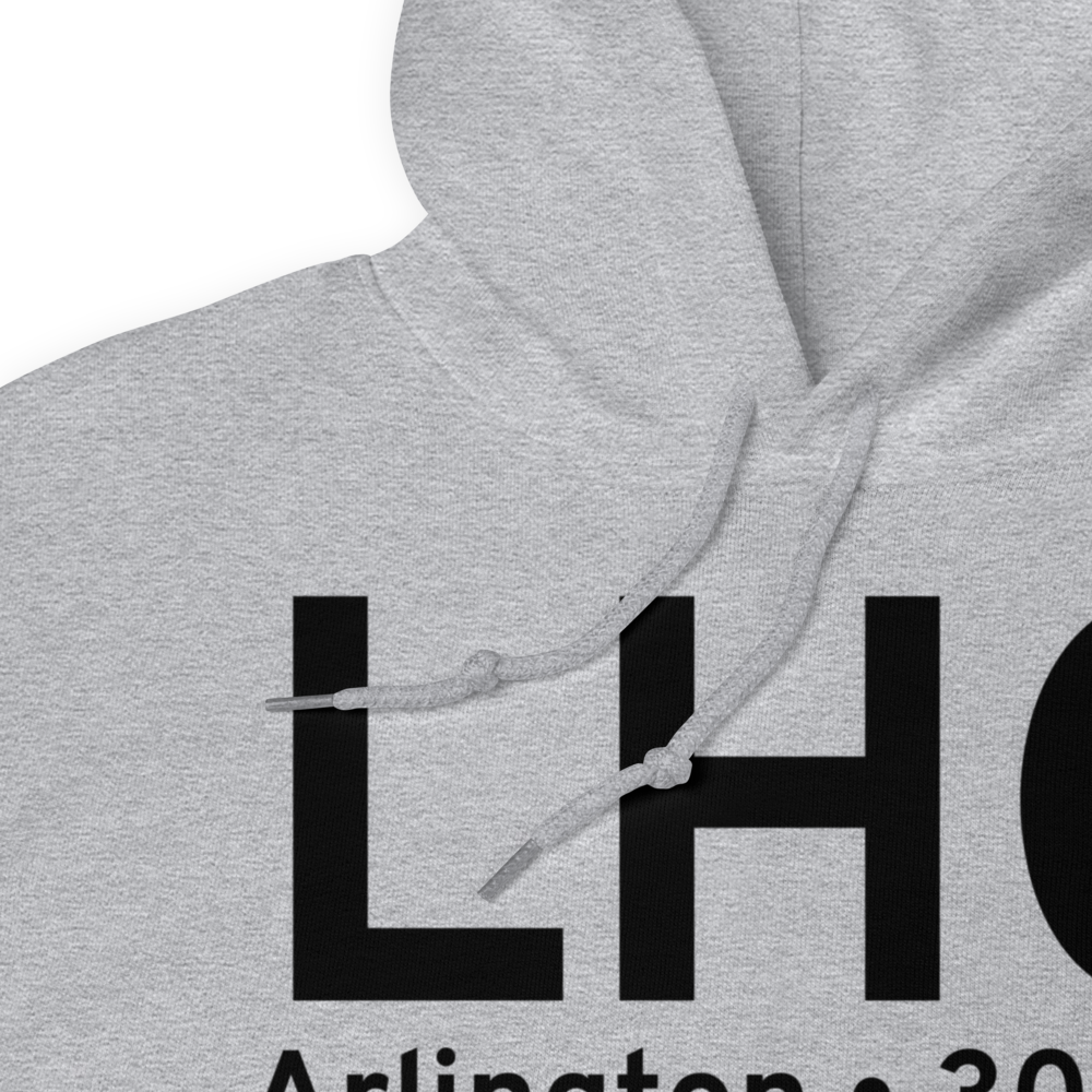 Arlington (KLHC) Airport Hoodie Sweatshirt 