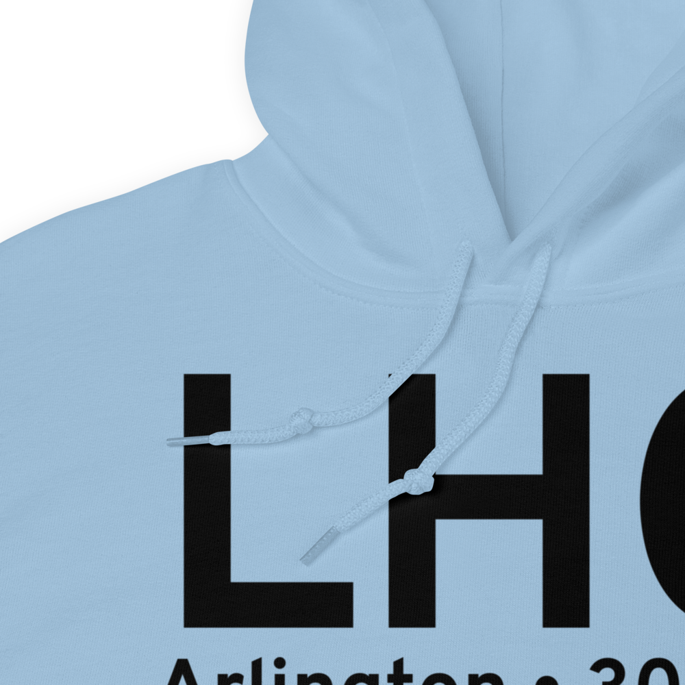 Arlington (KLHC) Airport Hoodie Sweatshirt 