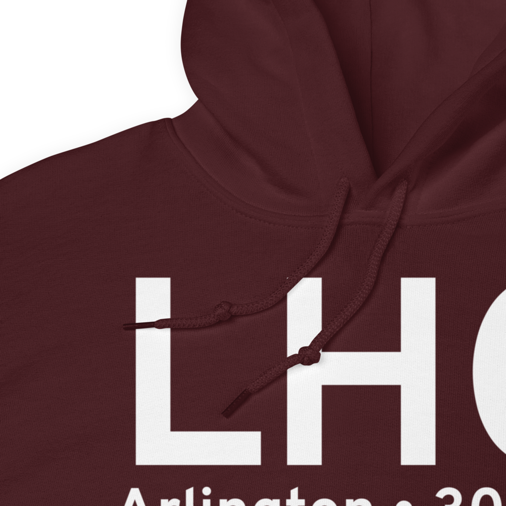 Arlington (KLHC) Airport Hoodie Sweatshirt 