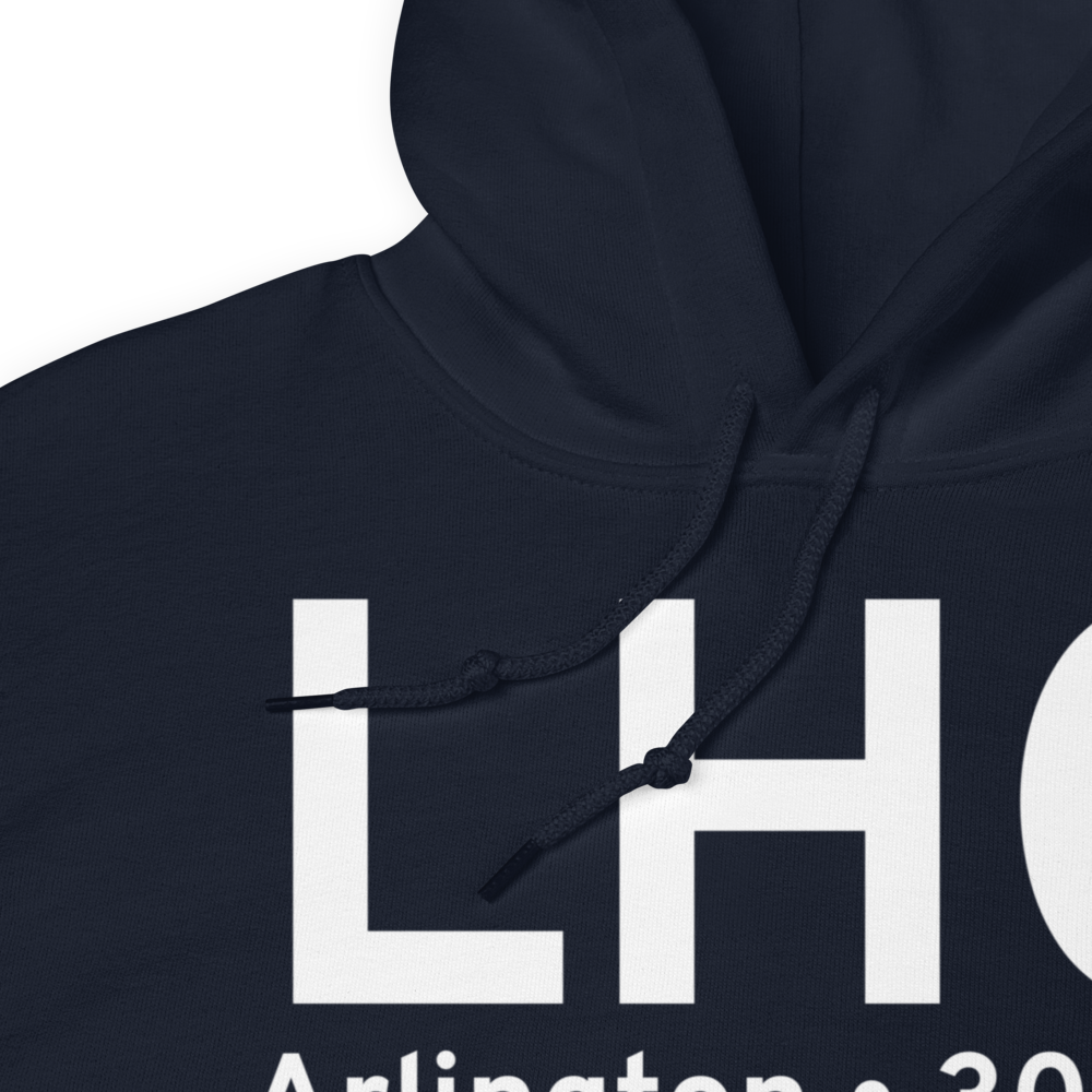 Arlington (KLHC) Airport Hoodie Sweatshirt 