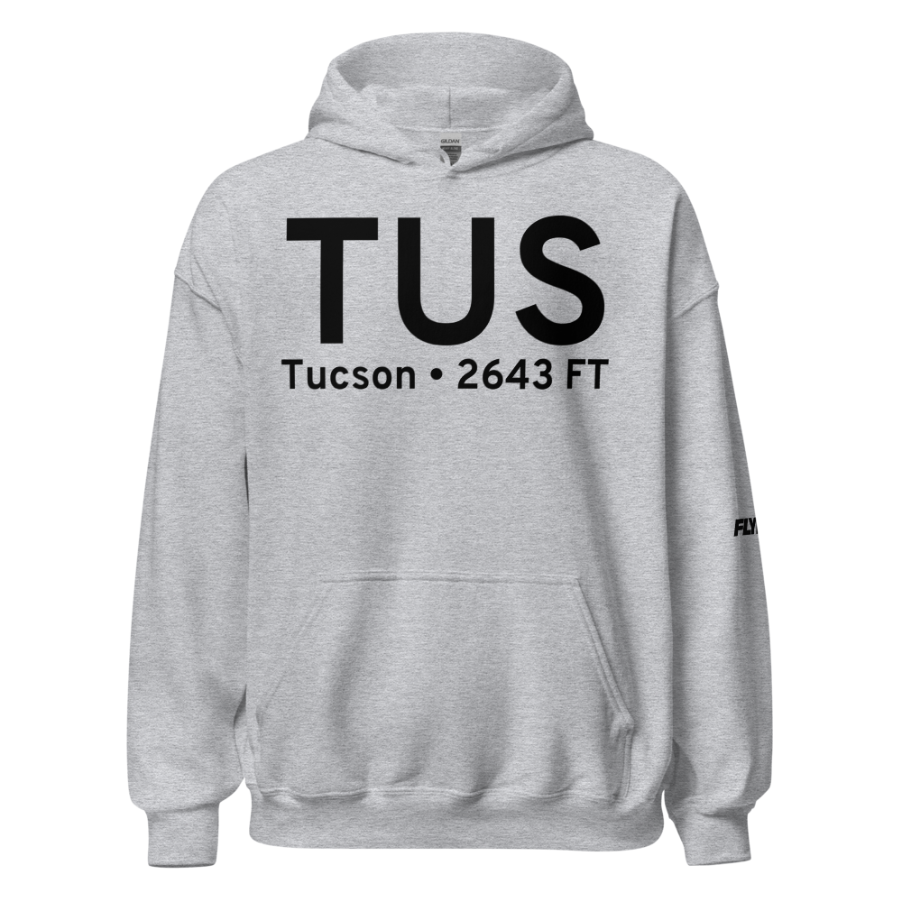 Tucson (KTUS) Airport Hoodie Sweatshirt 