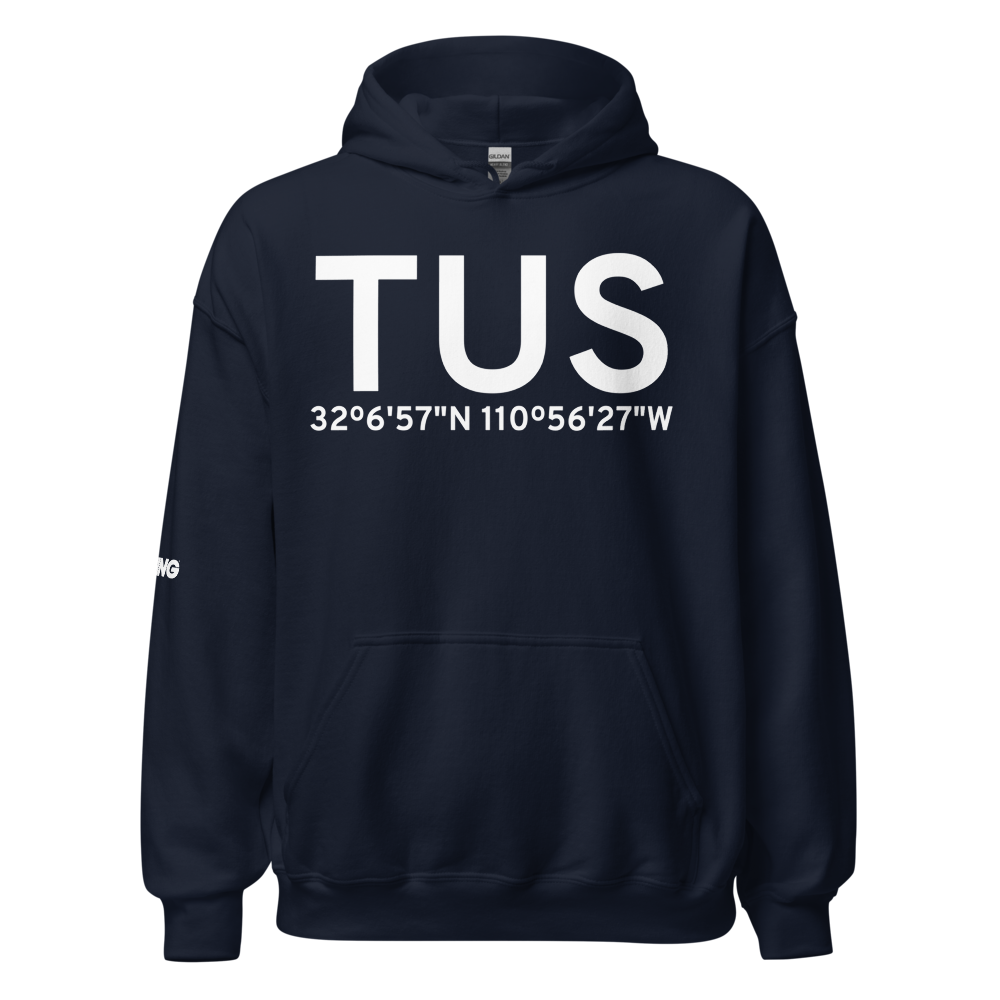 Tucson (KTUS) Airport Hoodie Sweatshirt 