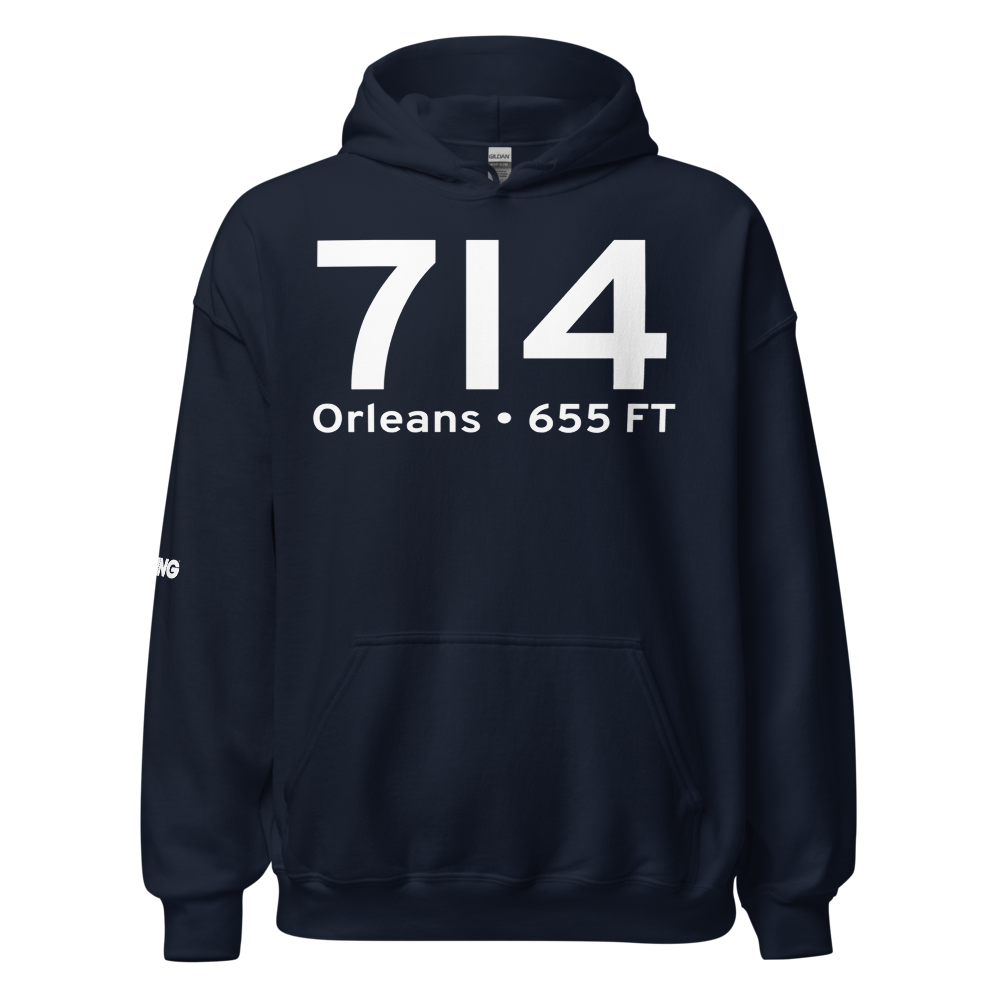 Orleans (K7I4) Airport Hoodie Sweatshirt 