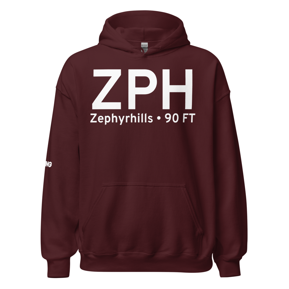 Zephyrhills (KZPH) Airport Hoodie Sweatshirt 