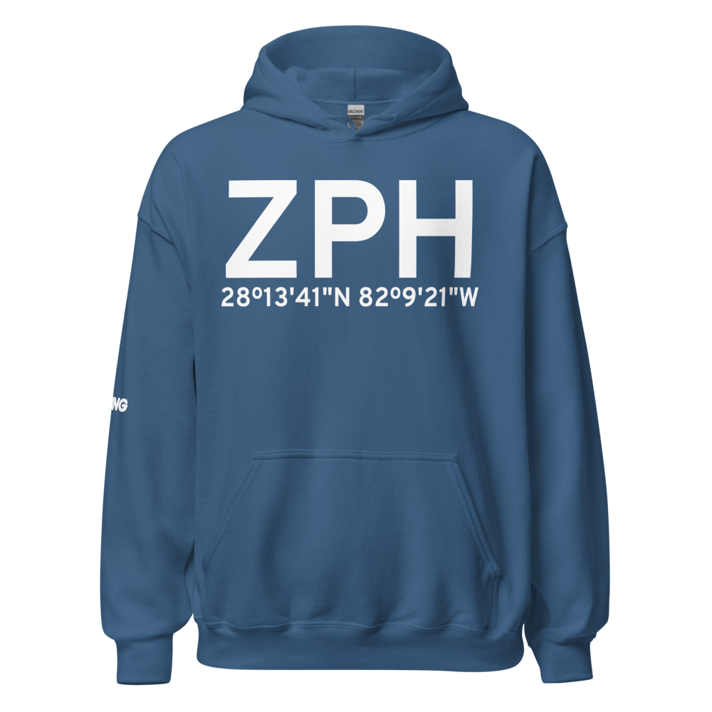 Zephyrhills (KZPH) Airport Hoodie Sweatshirt 
