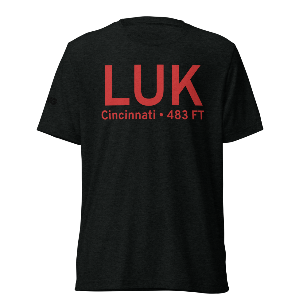Cincinnati (KLUK) Airport Tri-blend T-Shirt 