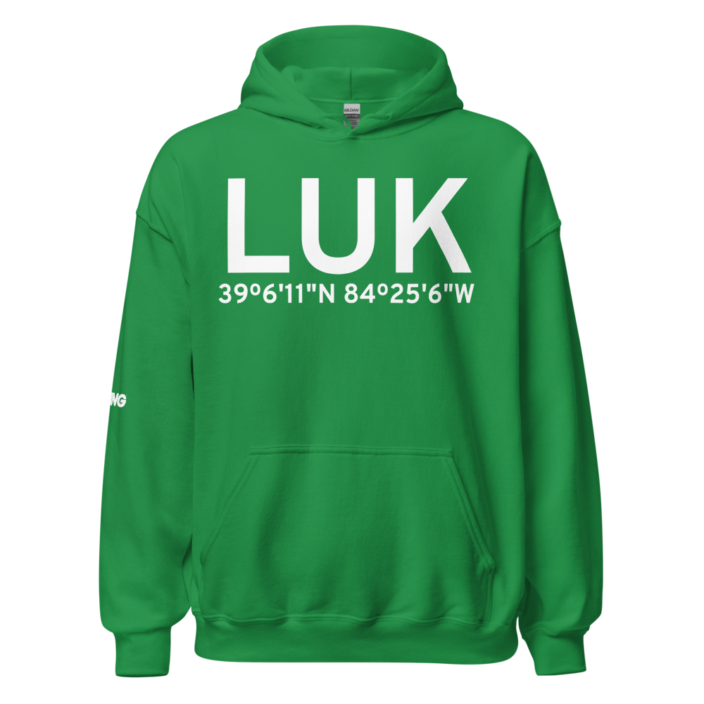 Cincinnati (KLUK) Airport Hoodie Sweatshirt 