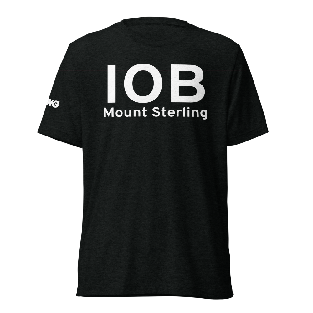 Mount Sterling (KIOB) Airport Tri-blend T-Shirt 