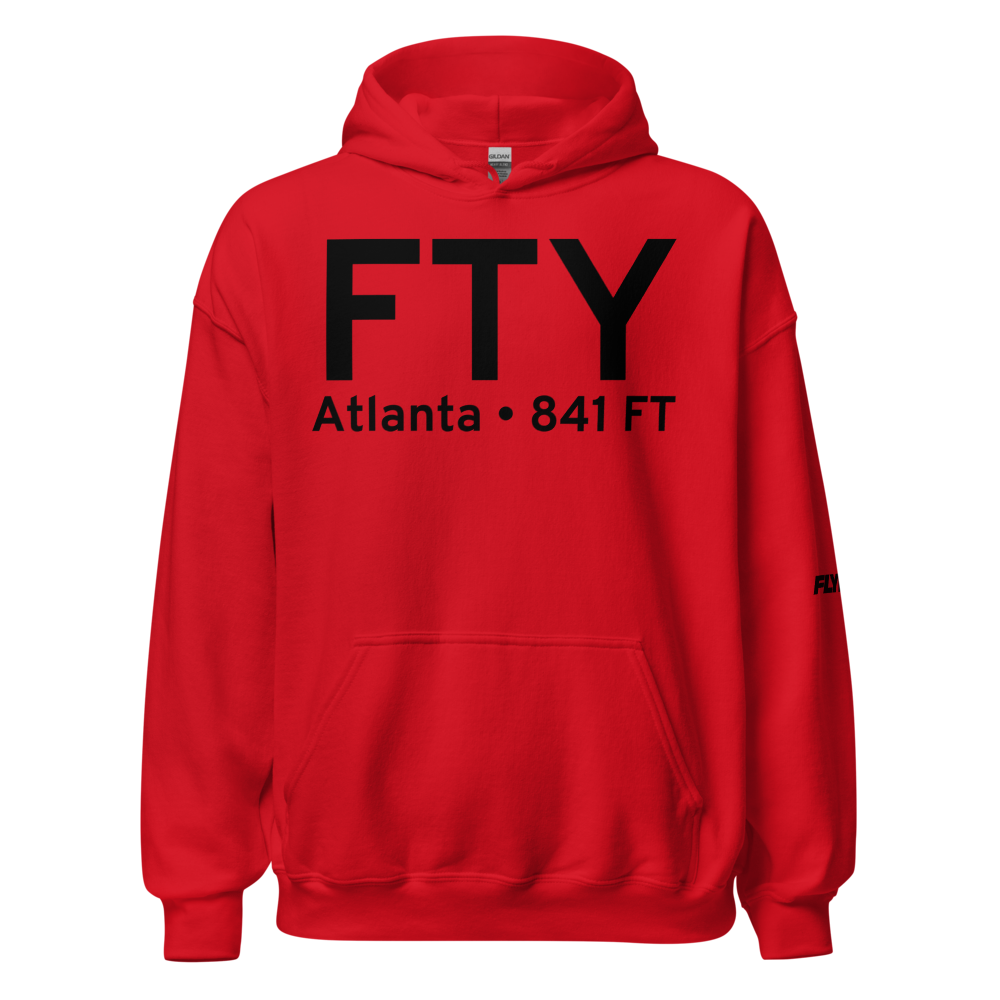 Atlanta (KFTY) Airport Hoodie Sweatshirt 