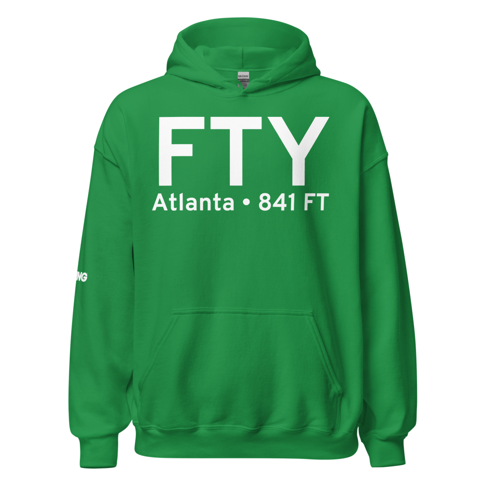 Atlanta (KFTY) Airport Hoodie Sweatshirt 
