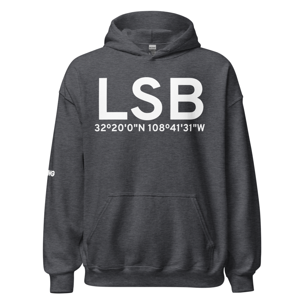 Lordsburg (KLSB) Airport Hoodie Sweatshirt 