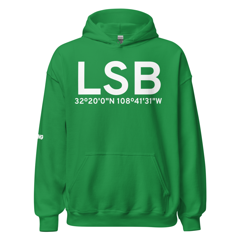 Lordsburg (KLSB) Airport Hoodie Sweatshirt 