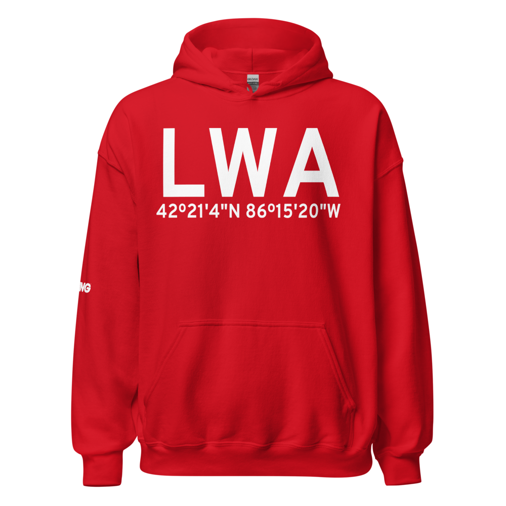South Haven (KLWA) Airport Hoodie Sweatshirt 