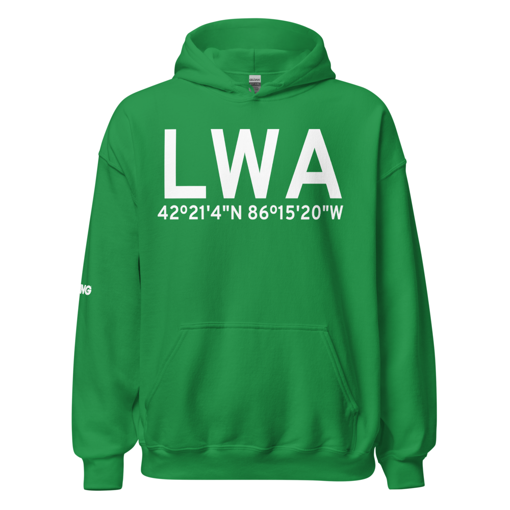 South Haven (KLWA) Airport Hoodie Sweatshirt 