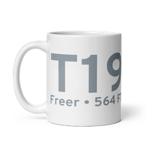 Freer (KT19) Airport Mug