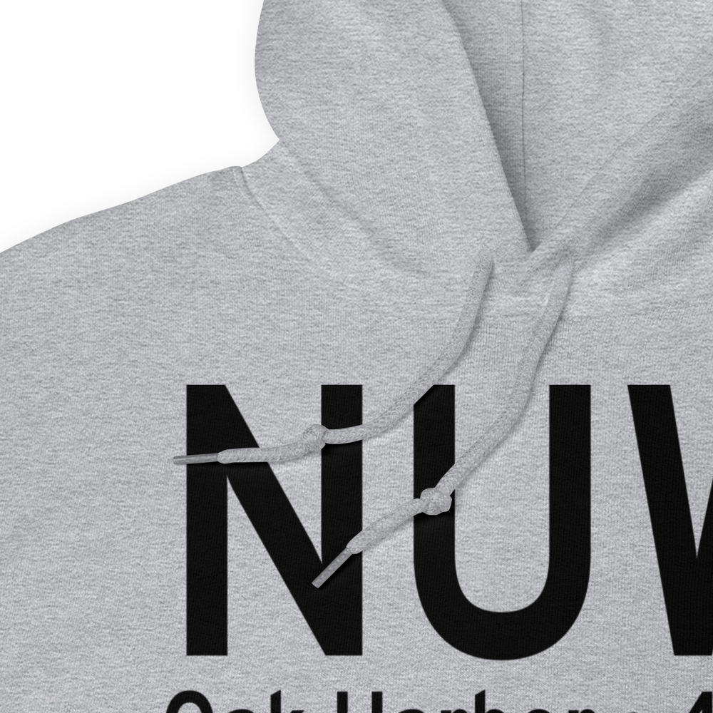 Oak Harbor (KNUW) Airport Hoodie Sweatshirt 